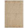 Gardell Natural Fiber Hand Woven Jute Chevron Rug