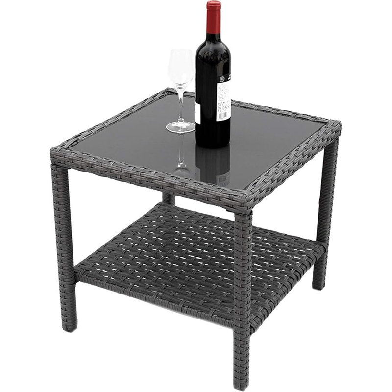 Petite table basse d'appoint pour l'extérieur