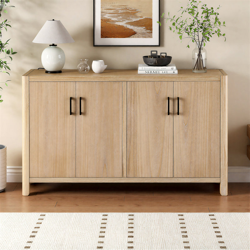 Buffet rustique 47 portes l 4 po, Naturel