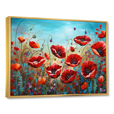 Red Poppies Blossoming III - impression