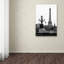 Paris romantique - reproduction de photo sur toile-18235189