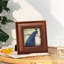 Brown Solid Wood Storage Picture Frame