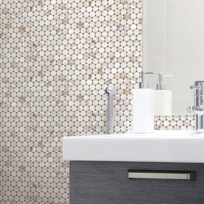 Villicana Peel & Stick Geometric Roll