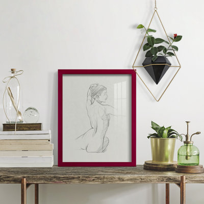«Geltrude femelle dos croquis II», reproduction sur papier