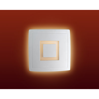 Ceramic Flush Mounted Sconce