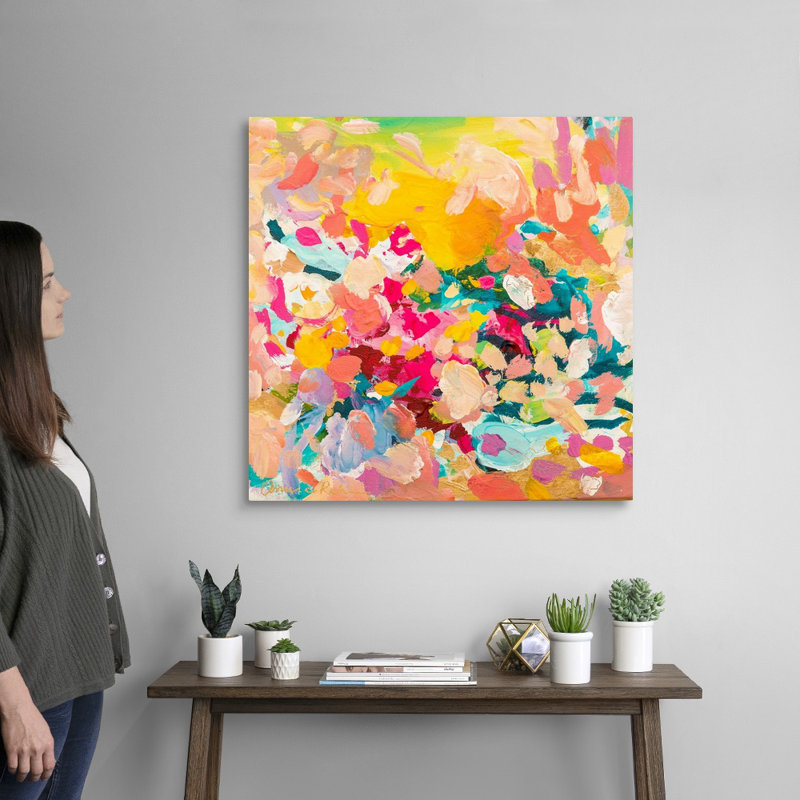 «Hopeless Romantic» par Amira Rahim, reproduction sur toile, Toile tendue, H 30 po x l 30 po, Sans cadre