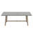 Outdoor Patio Aluminum Rectangular Dining Table-153929896