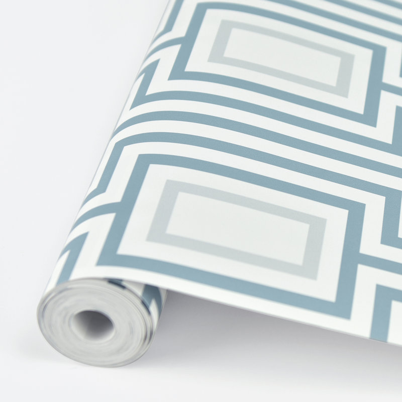 Geometric Roll, Denim