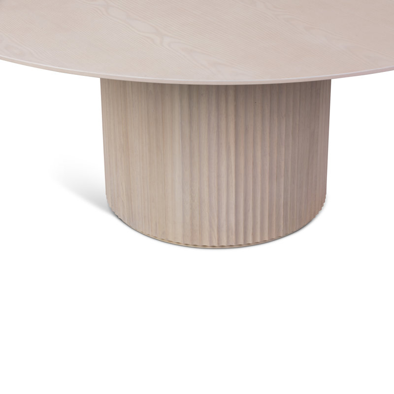 Modern Brazilian Round Dining Table, Nevoa