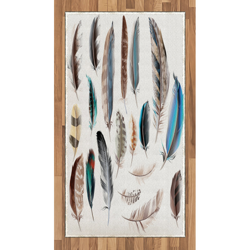 Animal High Density Long Fiber Poly Threads Decorative Area Rug Carpet, Rectangle 2'7" x 5'