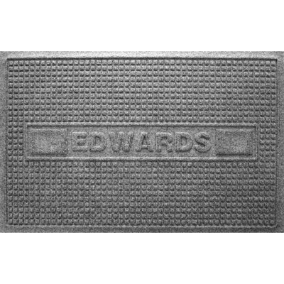 Tapis de porte intérieur personnalisé 23 po x 35 po Waterhog Squares