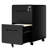 2 Drawer Metal Mobile File Cabinet with Lock-306848324