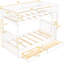 Lit superposé Twintwin avec garde-corps et rangement 2 rampes polyvalentes
