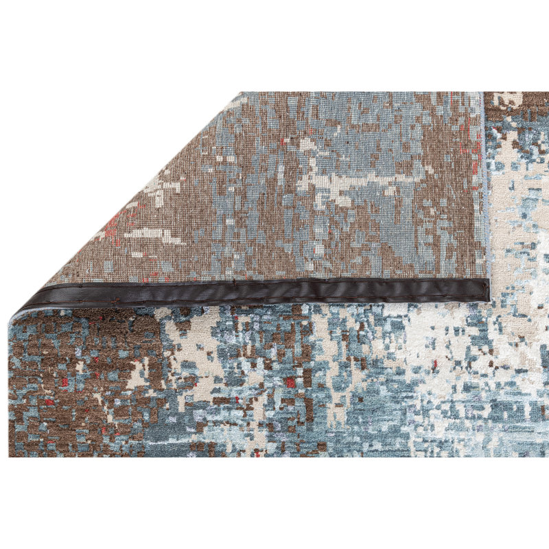 Tapis rectangulaire noué à la main, Rectangle 12 pi x 15 pi