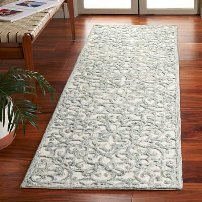 Sarina Trace Hand Tufted Wool And Cotton With Latex Abstract Rug