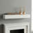 60'' Paulownia Fireplace Mantel Solid Wood Wall-Mounted & Floating Shelf For Home Decor