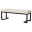 Banc d'appoint capitonné Boucle