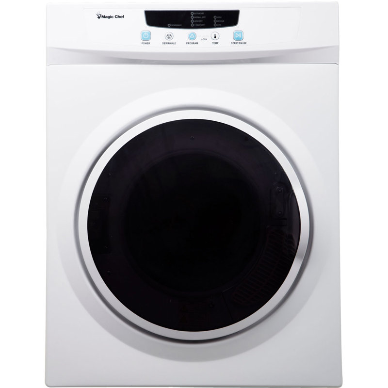 Magic Chef 3,5-Cu. Pi. Sécheuse électrique compacte en blanc