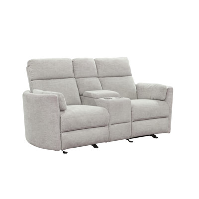Bre Upholstered 81'' Power Reclining Loveseat