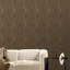 Boutique Shimmery Geometric Bamboo Stripe Wallpaper Roll-1951160023