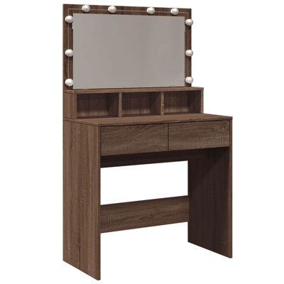 Dressing Table With LED 80X41x134.5 Cm