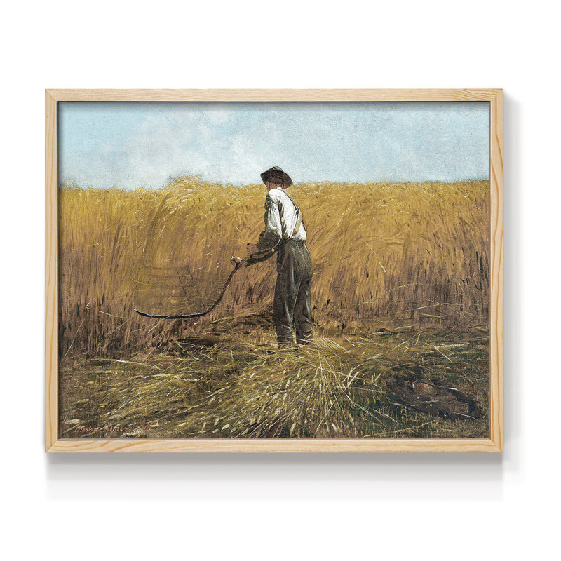 Paysages rétro-DCCLV-reproduction encadrée, H 11 po x l 14 po, Naturel