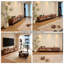 Nut-brown Solid Wood TV Stands-546265047