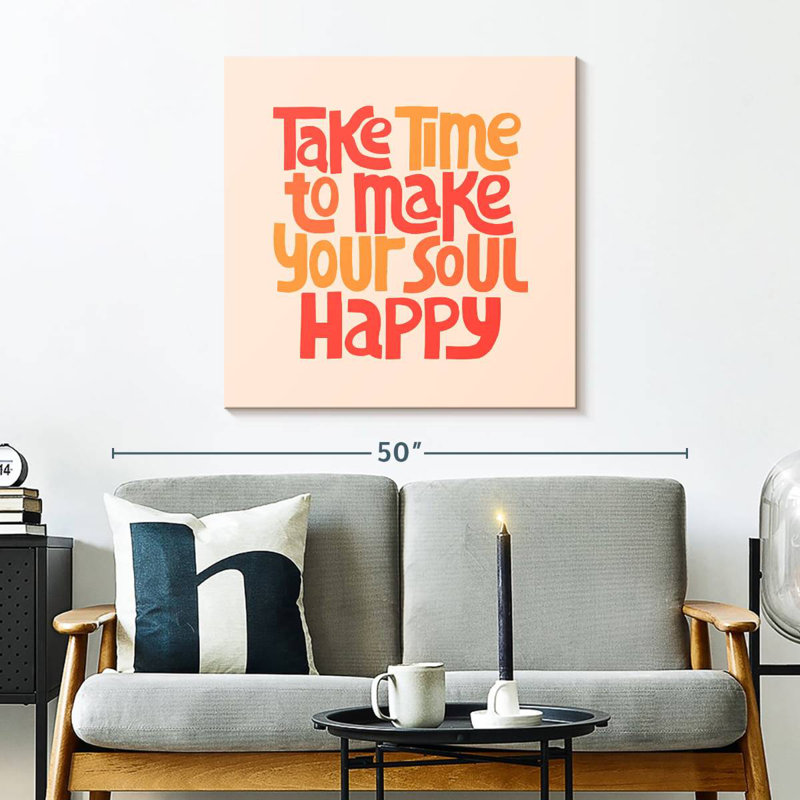 Citation Tergel «Happy Soul», H 30 po x l 30 po