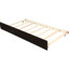 Lit plateforme simple avec lit gigogne, couleur - Bois massif pour une ambiance de chambre à coucher charmante fonctionnelle avec lit gigogne-1583190200