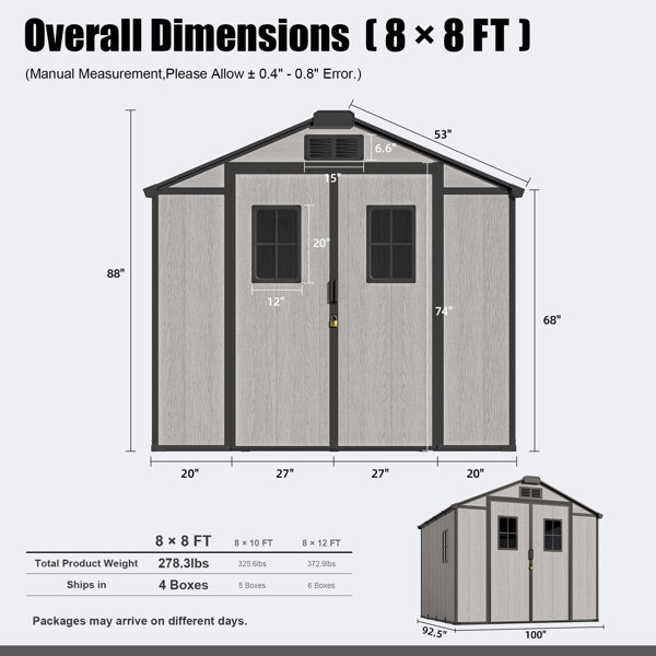 Dimensions du produit