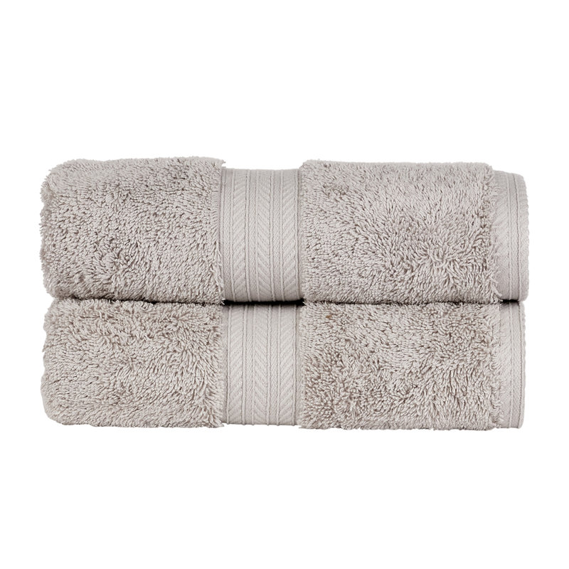 Renaissance Egyptian Cotton Hand Towels, Dove Gray