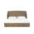 Laken Taupe/Brown selected