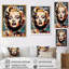 Popart Marilyn Portrait I sur impression sur toile-1682619802-1682619872