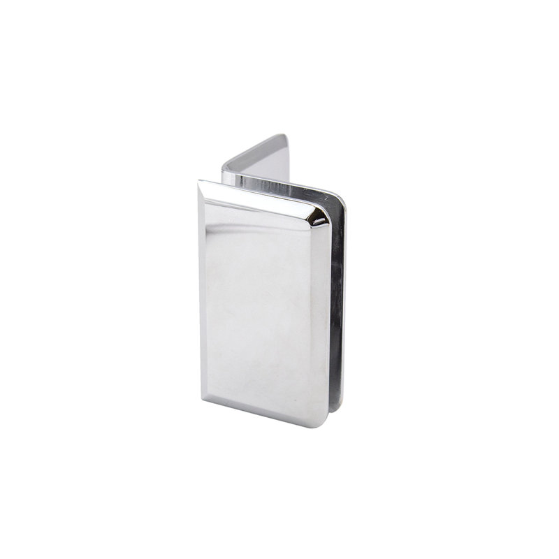 49C837F9C0C04BBBB32C959CF2505C3C Pince à verre biseautée Preston - Fixation par bride - Chrome poli, Polished Chrome
