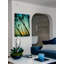 « tilting palms » par don schwartz, reproduction d’art sur toile tendue-15924009