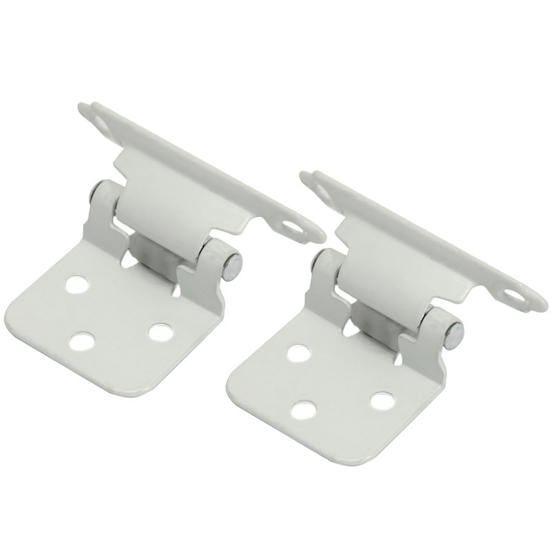 Charnière traditionnelle à fermeture automatique, Blanc, 25