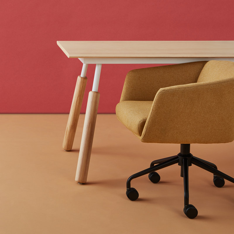 Radius Chair, Stockholm Camel Performance Twill