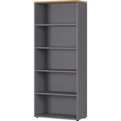 Miabella 196.5cm H x 80cm W Standard Bookcase