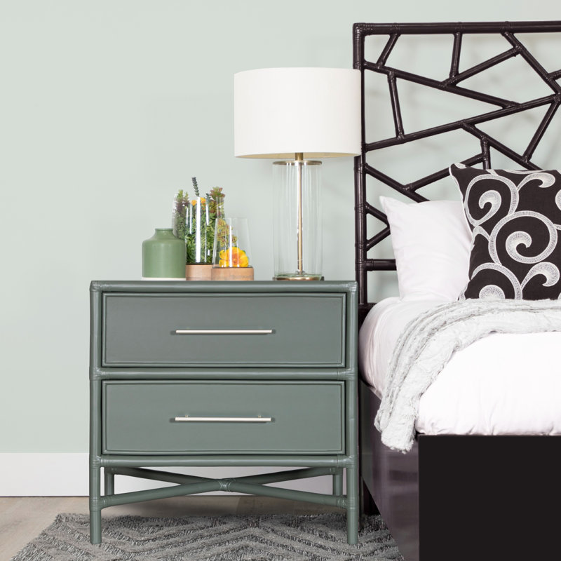Venice 2 - Drawer Nightstand, Evergreen