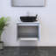 Meuble-lavabo simple 23,6 po avec dessus Kayben-1921793090-1921793091