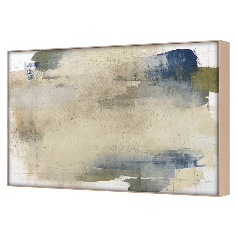 Veiled Dusk 2 Print by Maeve Harris, Maple Framed