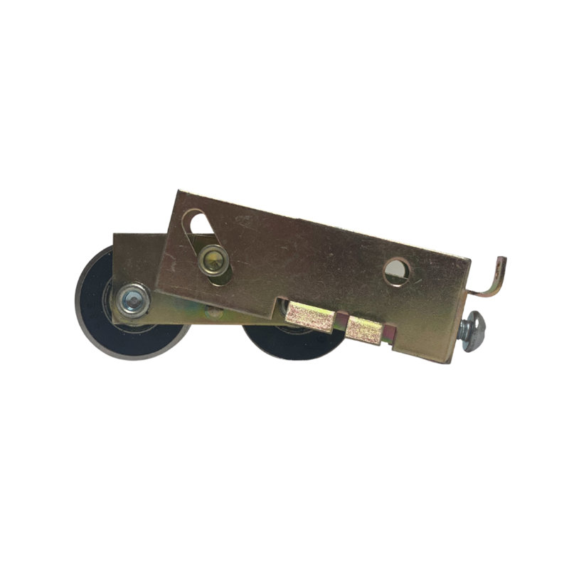 Rouleaux tandem pour porte coulissante