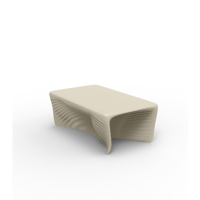 Biophilia Abstract Coffee Table, Ecru