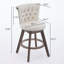 Ensemble de 4 tabourets de bar 26 po Beige-294131978