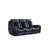 Power Console Reclining Sofa With Led