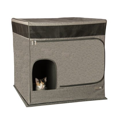 Pro Pawty Polyester Blend Litter Box Enclosure