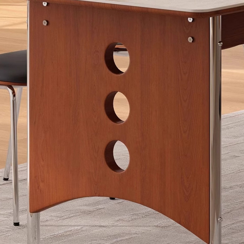 French rectangular dining table, 29.53"H x 55.12"L x 31.5"W