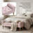 Large Button-Tufted Upholstered Ottoman Bench with Rolled Arms and Solid Wood Legs-2122879972-2122879973
