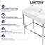 Lavabo de salle de bain console en céramique rectangulaire à trou unique 32 po avec trop-plein-104737976