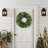 32 " Handmade Mixed Greenery Wreath